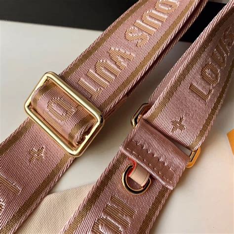 lv strap purse|louis vuitton with canvas strap.